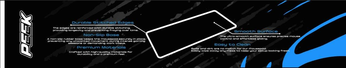 BPRO Large Gaming Mousepad