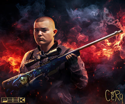 Peek & CeRq Gaming Mousepad